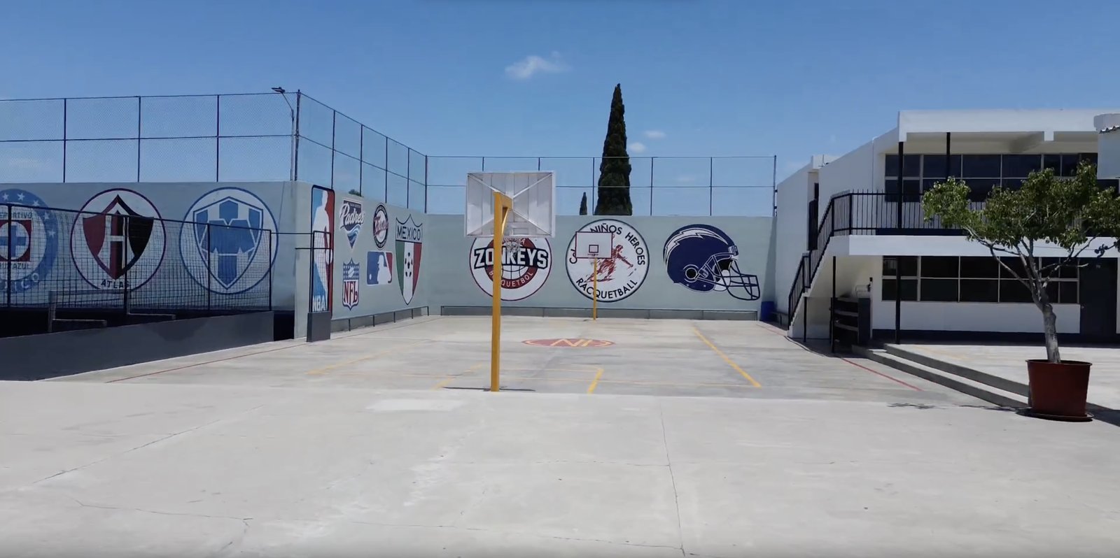 Cancha de Básquetbol